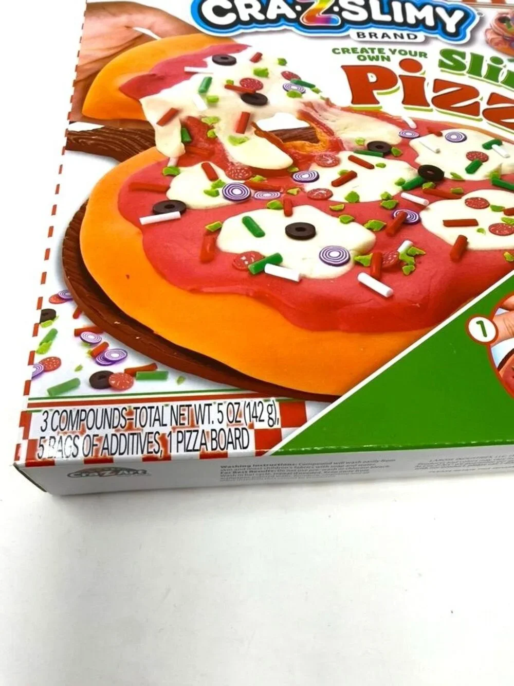 Cra-Z-Slimy Pizza Slimes And Putties Creativity Play Create Pizza Toppings